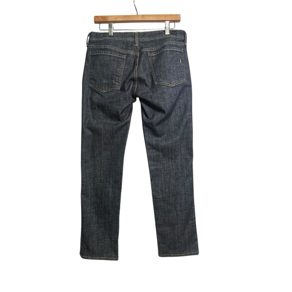 Citizens of Humanity Ava Low Waist Stretch Straight Leg Dark Denim Jean Size 30 - Picture 5 of 16